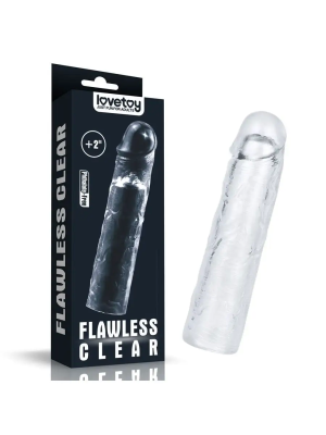 Насадка для увеличения пения Lovetoy Flawless Clear +5см